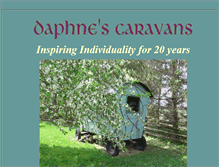 Tablet Screenshot of daphnescaravans.com